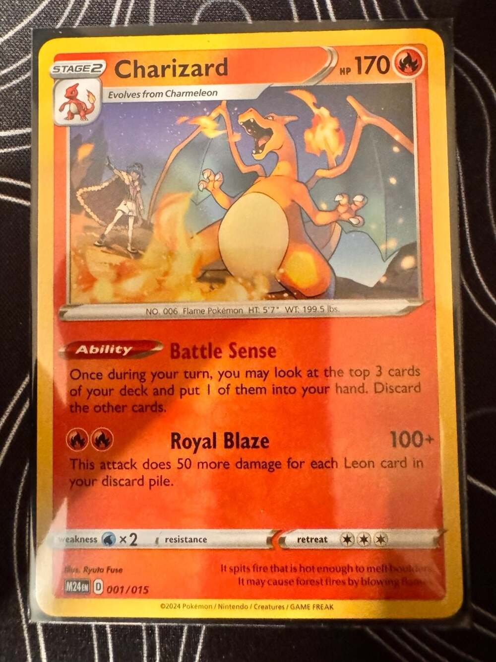 Charizard Bundle: McDonald's Promo 001 Charizard ex  161 & Charizard V SWSH050